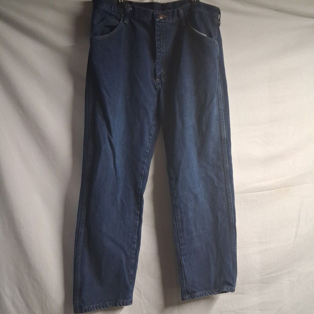 Rustler Blue Jeans Mens Size 38/29 Boot Leg
